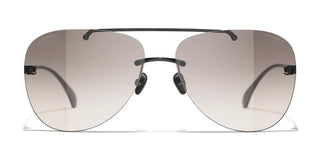 CHANEL CH 4285T women Grey Pilot Sunglasses