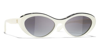 CHANEL CH 5416 women White Visor Sunglasses