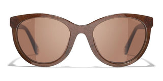 CHANEL CH 5523U women Brown Pantos Sunglasses