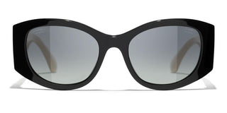 CHANEL CH 5524 women Black Oval Sunglasses