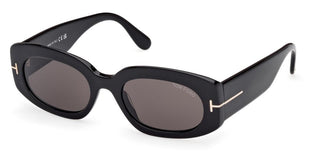 Tom Ford CIELLE FT1187 unisex Black Oval Sunglasses