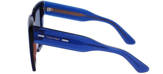 Calvin Klein CK23502S women Blue Geometric Sunglasses