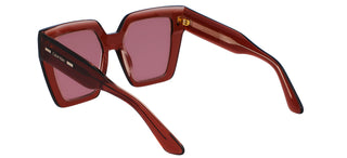 Calvin Klein CK23502S women Brown Geometric Sunglasses