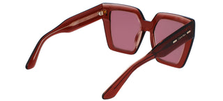 Calvin Klein CK23502S women Brown Geometric Sunglasses