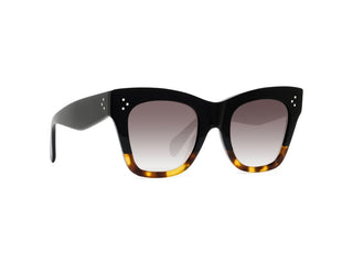 CELINE CELINE 3 Dots CL4004IN women Black Cat Eye Sunglasses