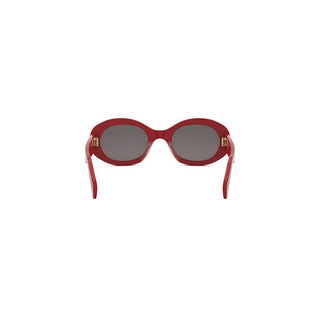 CELINE Triomphe CL40194U women Red Round Sunglasses