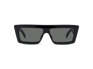 CELINE Monochroms CL40214U unisex Black Rectangle Sunglasses