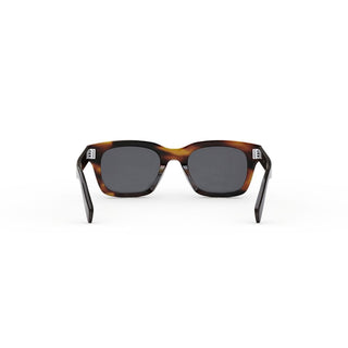 CELINE CELINE 3 Dots CL40232I men Havana Rectangle Sunglasses