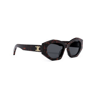 CELINE Triomphe CL40238U women Havana Cat Eye Sunglasses