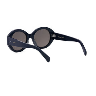 CELINE CELINE 3 Dots CL40240I women Blue Round Sunglasses