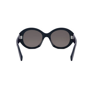 CELINE CELINE 3 Dots CL40240I women Blue Round Sunglasses