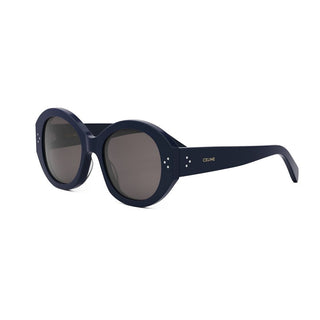 CELINE CELINE 3 Dots CL40240I women Blue Round Sunglasses