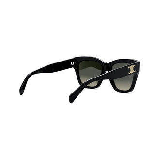 CELINE Triomphe CL40253I women Black Geometric Sunglasses