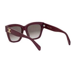 CELINE Triomphe CL40253I women Red Geometric Sunglasses