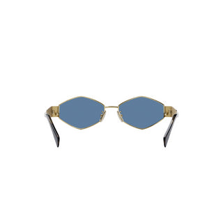 CELINE Triomphe CL40254U women Gold Geometric Sunglasses