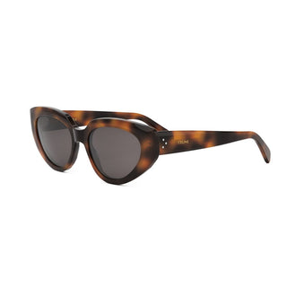 CELINE CELINE 3 Dots CL40286I women Havana Cat Eye Sunglasses