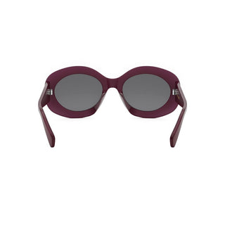 CELINE Triomphe CL40292U women Red Round Sunglasses