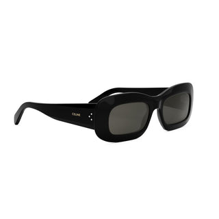 CELINE CELINE 3 Dots CL40294I women Black Oval Sunglasses