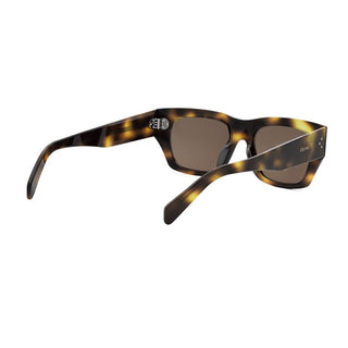 Celine Celine 3 Dots Hd Cl40297u Men Havana Geometric Sunglasses