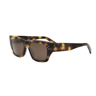 Celine Celine 3 Dots Hd Cl40297u Men Havana Geometric Sunglasses