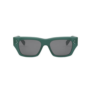 CELINE CELINE 3 Dots HD CL40297U men Green Geometric Sunglasses