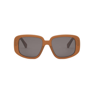 Celine Celine 3 Dots Cl40299u Women Brown Geometric Sunglasses