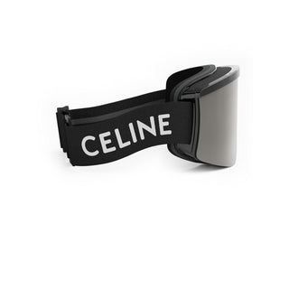 CELINE CL40302U unisex Black Shield Goggle