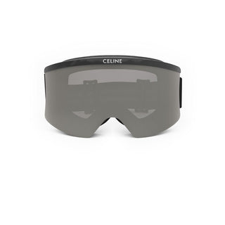 CELINE CL40302U unisex Black Shield Goggle