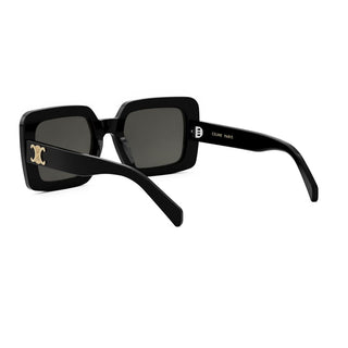 CELINE Triomphe CL40304U women Black Squared Sunglasses