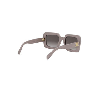 CELINE Triomphe CL40304U women Brown Squared Sunglasses