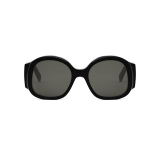 CELINE Maxi Triomphe CL40305U women Black Round Sunglasses