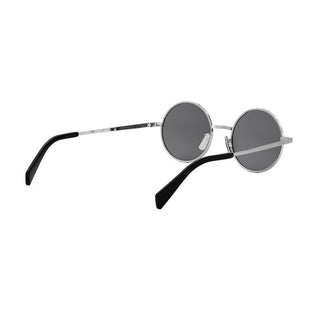 CELINE Metal CL40306U men Silver Round Sunglasses