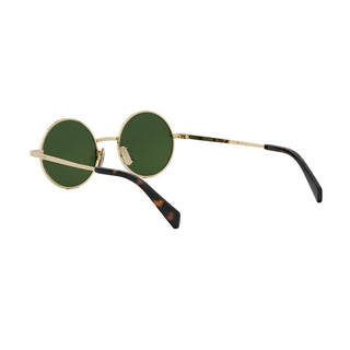 CELINE Metal CL40306U men Gold Round Sunglasses