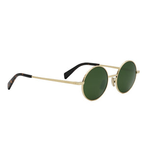 CELINE Metal CL40306U men Gold Round Sunglasses