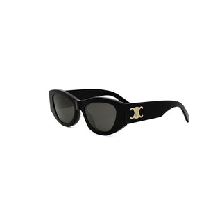 CELINE Triomphe CL40308U women Black Geometric Sunglasses