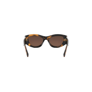 CELINE Triomphe CL40308U women Havana Geometric Sunglasses