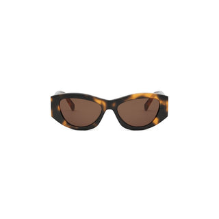 CELINE Triomphe CL40308U women Havana Geometric Sunglasses