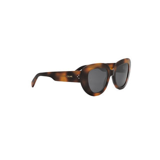 Celine Celine 3 Dots Cl40309i Women Havana Butterfly Sunglasses