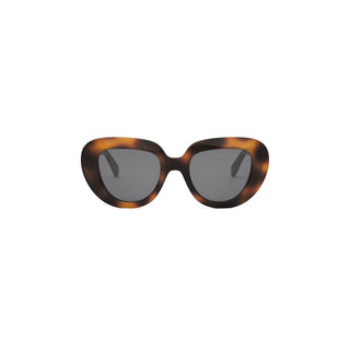 Celine Celine 3 Dots Cl40309i Women Havana Butterfly Sunglasses