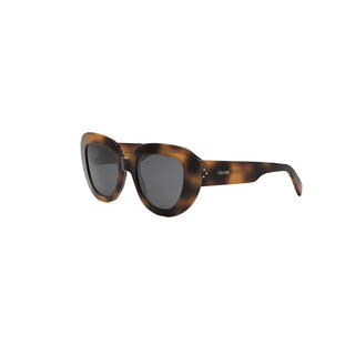 Celine Celine 3 Dots Cl40309i Women Havana Butterfly Sunglasses