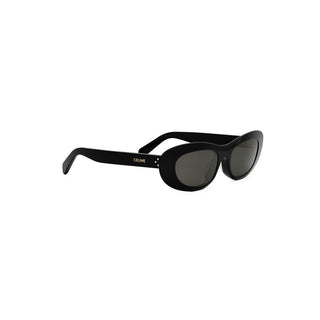 CELINE CELINE 3 Dots CL40310U women Black Rectangle Sunglasses