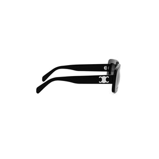 CELINE Triomphe CL40313U men Black Rectangle Sunglasses