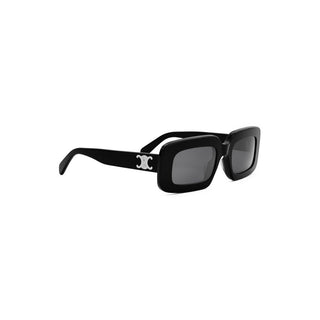 CELINE Triomphe CL40313U men Black Rectangle Sunglasses