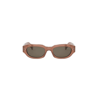 Celine Celine 3 Dots Cl40314i Men Orange Geometric Sunglasses