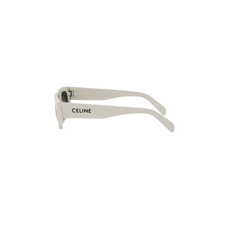 CELINE Monochroms CL40315U men White Geometric Sunglasses