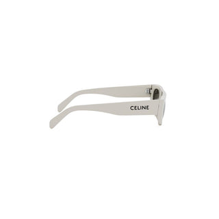 CELINE Monochroms CL40315U men White Geometric Sunglasses