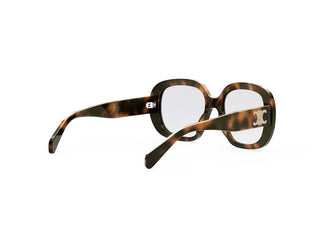 CELINE Triomphe CL50106I women Havana Geometric Eyeglasses