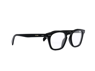 CELINE CELINE Thin CL50129I men Black Geometric Eyeglasses