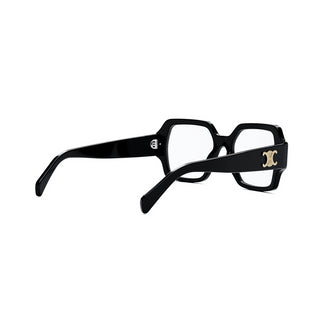 CELINE Triomphe CL50131I women Black Squared Eyeglasses