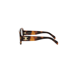 CELINE Triomphe CL50155I women Havana Rectangle Eyeglasses